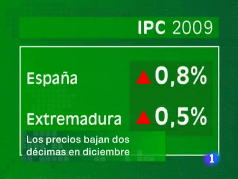  Noticias de Extremadura. Informativo Territorial de Extremadura. (14/01/10)