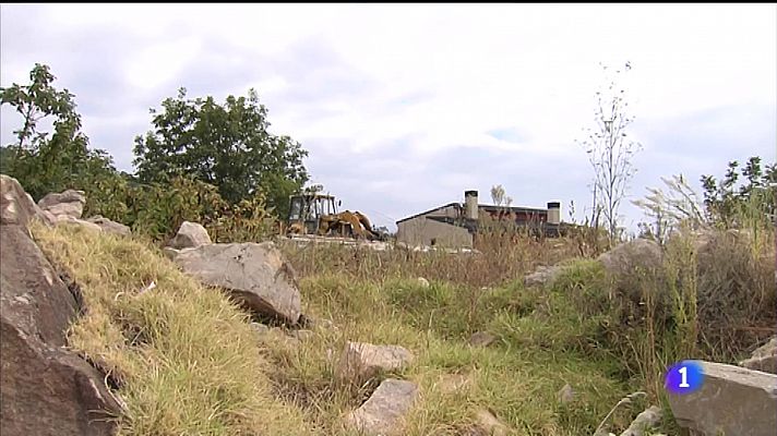 Telexornal - Galicia - Paramos, Tui: do estoupido á reconstrución