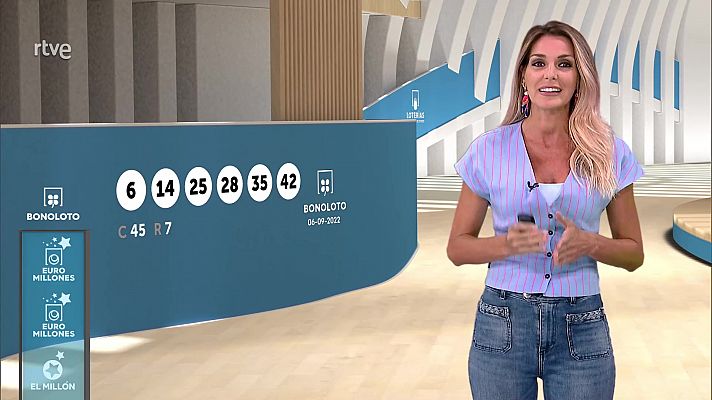 Loterías - Sorteo de la Bonoloto y Euromillones del 06/09/2022