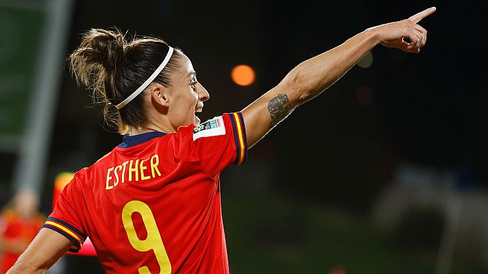 Fútbol - Clasificación Camp. Mundo femenino: España - Ucrania