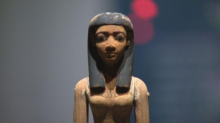 La exposición 'Hijas del Nilo', la mujer en el Antiguo Egipto, en el Palacio de las Alhajas, Madrid
