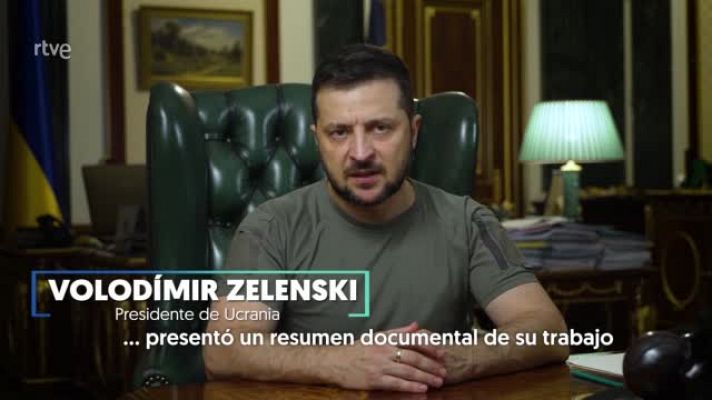 Zelenski pide "forzar" a Rusia a retirarse de Zaporiyia