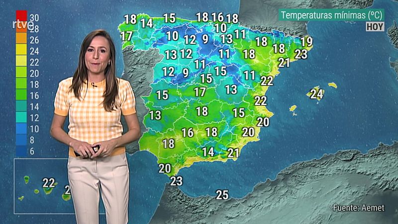 Temperaturas altas en puntos de la Comunidad Valenciana - ver ahora