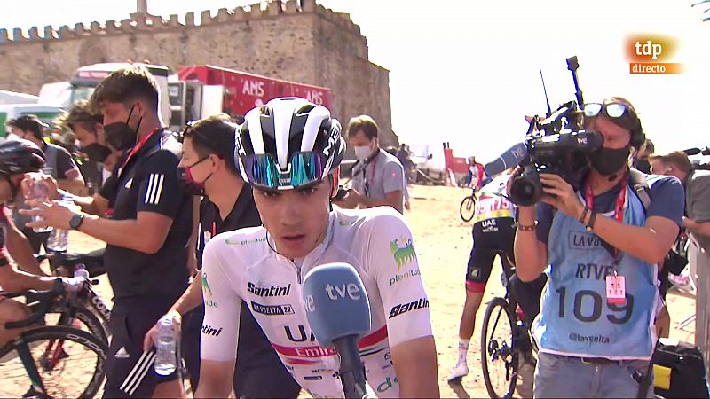 Vuelta 2022 | Juan Ayuso: "He sufrido una cada tonta"