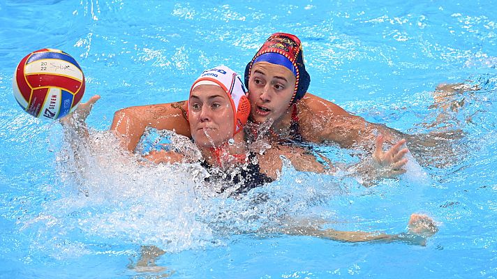 Waterpolo - Camp. Europa Femenino. 1ª Semifinal: Países Bajos - España