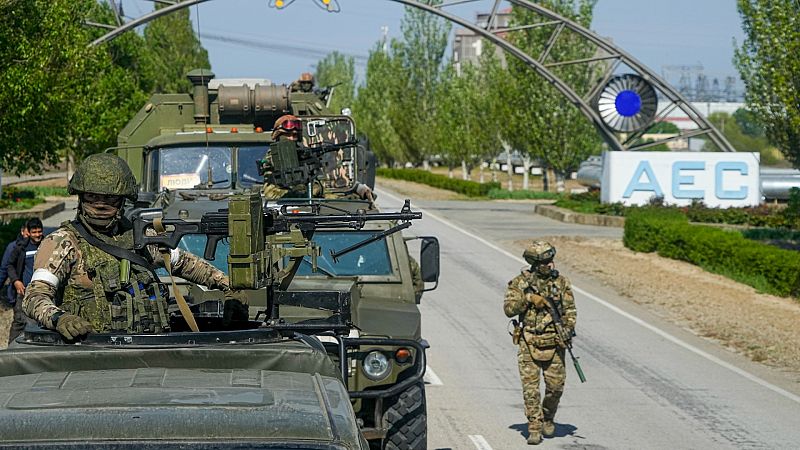 Controversia en torno a la presencia militar rusa en la central de Zaporiyia
