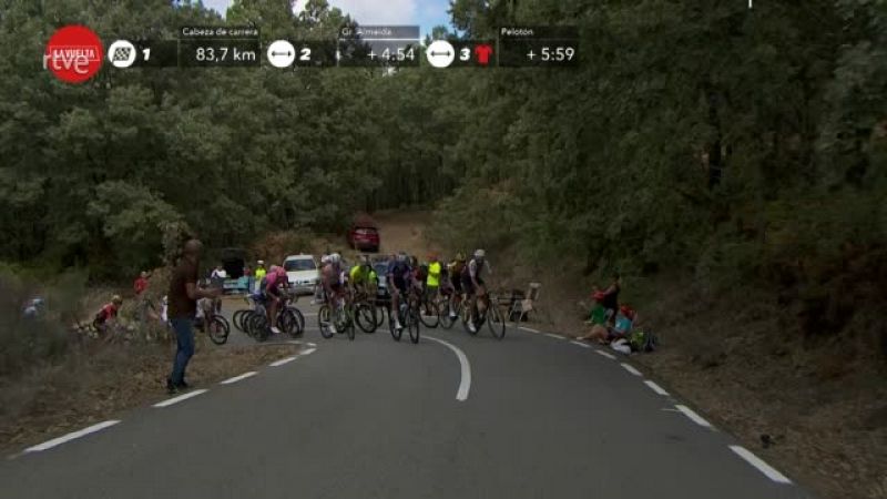 Vuelta 2022 | #LaVueltaEnUnMinuto: Etapa 18 - ver ahora