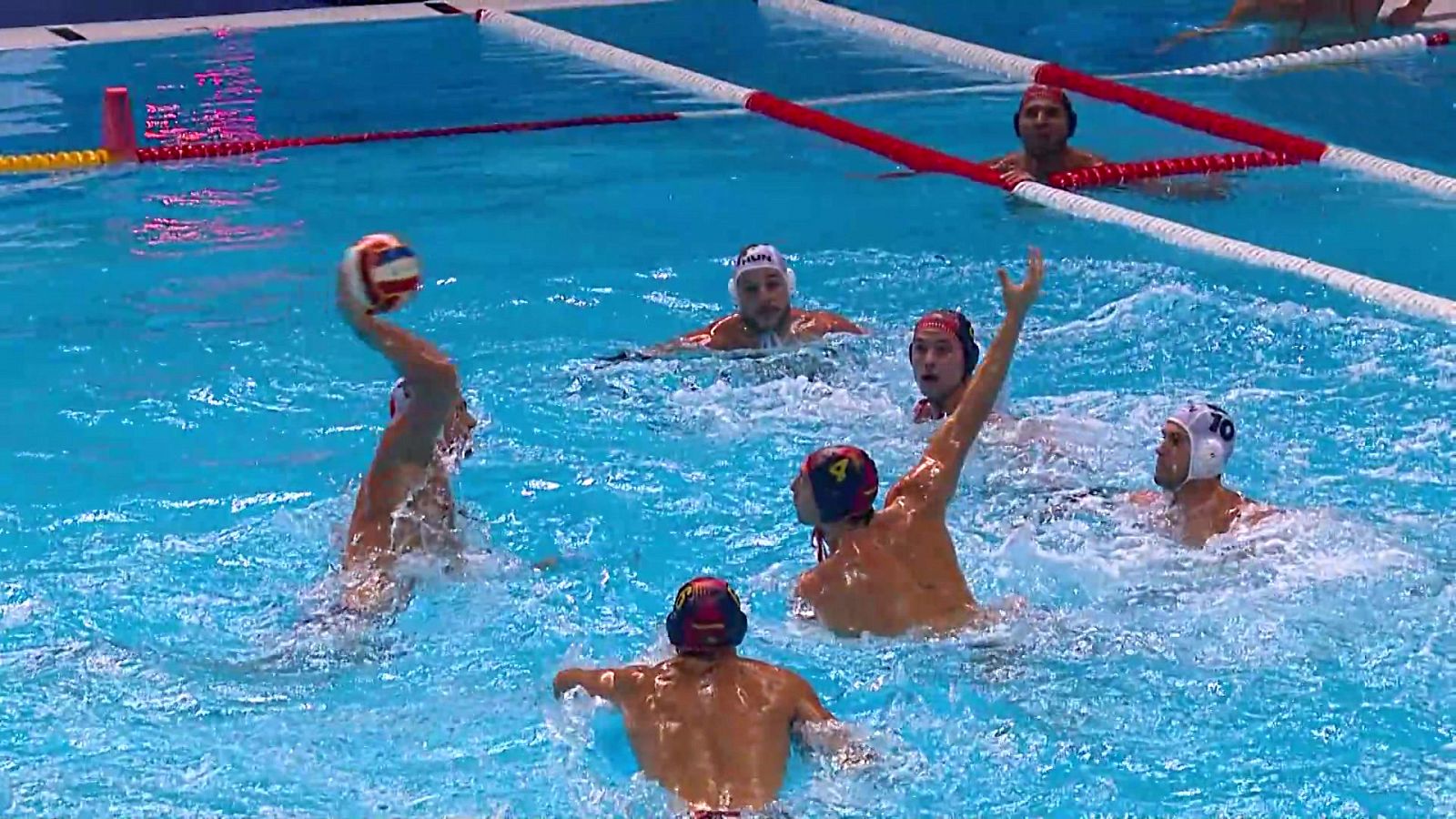 Waterpolo - Campeonato de Europa Masculino. 1ª Semifinal:  Hungría - España - RTVE Play