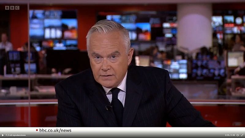 As ha anunciado la BBC la noticia de la muerte de la reina de Isabel II