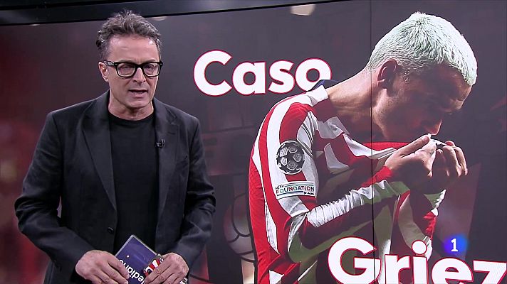 Telediario 1 - Tensión entre el Barça y el Atlético por el 'caso Griezmann'