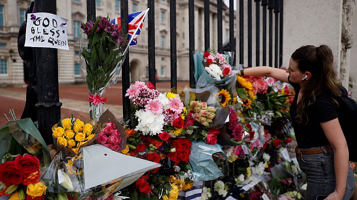 Así fue el anuncio de la muerte de Isabel II