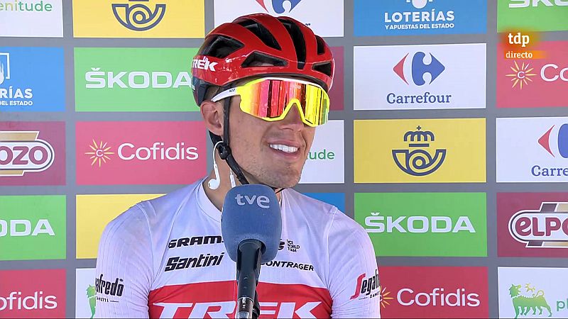 Vuelta 2022 | Juanpe Lpez: "La estrategia del equipo ha salido al 200 por ciento"