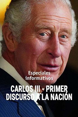 Carlos III promete renovar el "sacrificio" y la "devoción" de su madre con la corona: "Os serviré con lealtad"