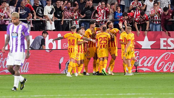 Resúmenes de LaLiga - LaLiga | Girona - Valladolid. Resumen 5ª jornada