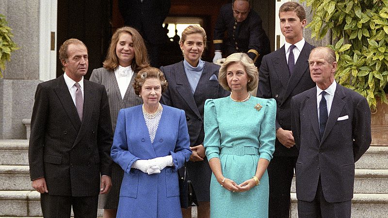 Isabel II visitó España por primera y única vez en 1988
