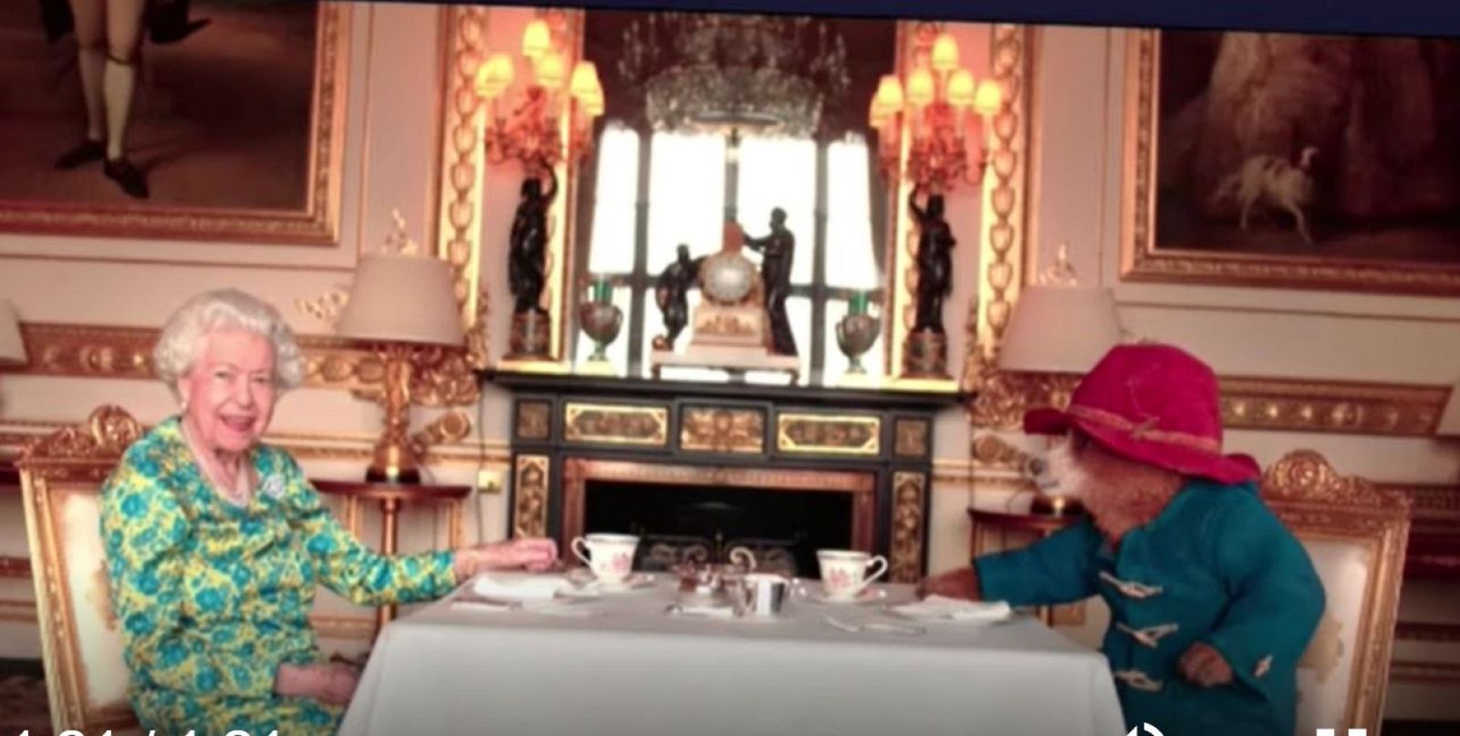 La reina con las estrellas: músicos, actores y deportistas | Ver