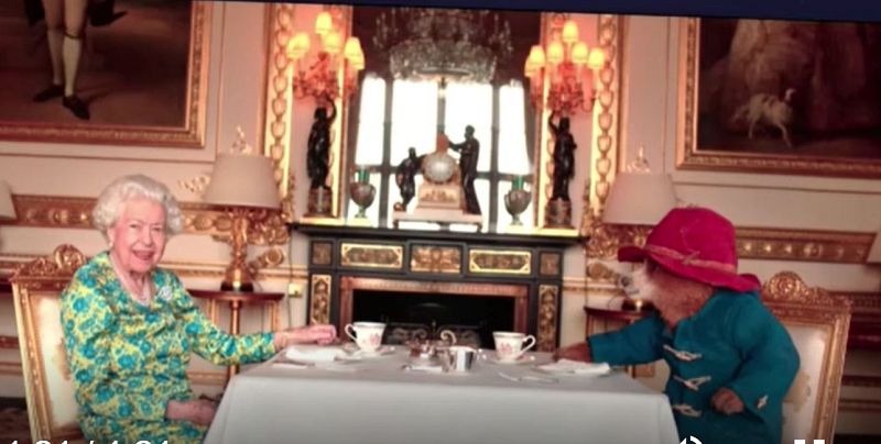 La reina con las estrellas: músicos, actores y deportistas | Ver