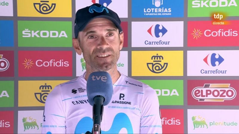 Vuelta 2022 | Alejandro Valverde: "Estoy feliz de llegar a Madrid"