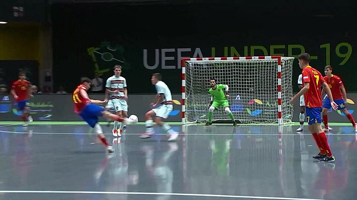 Fútbol Sala - Camp.  Europa Sub-19  Final: España - Portugal