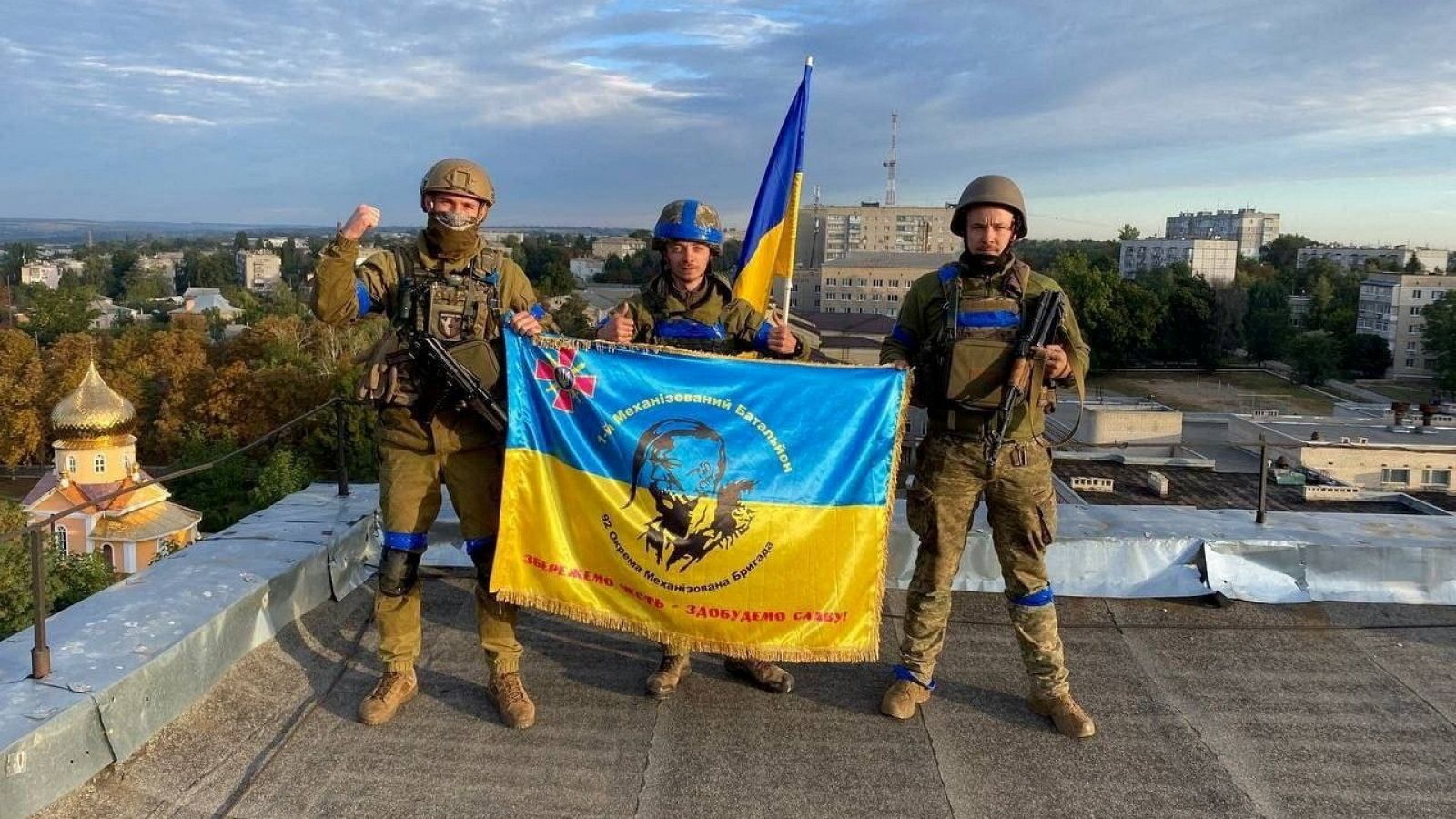 La contraofensiva de Ucrania recupera más de 2.500 kilómetros cuadrados