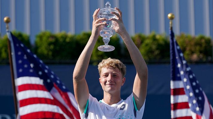 Telediario 1 - El tenis español conquista Nueva York