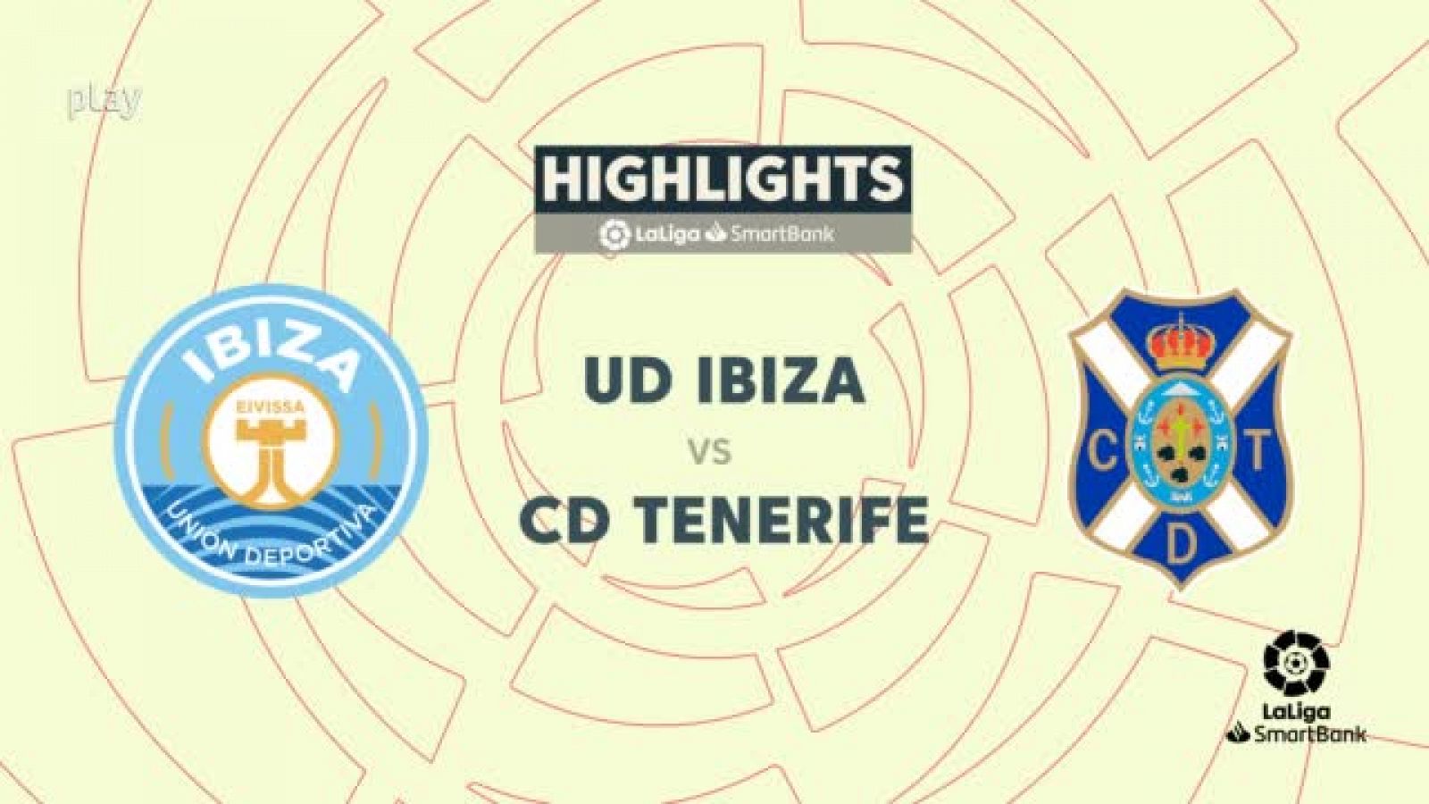 Segunda División | Ibiza - Tenerife. Resumen 5ª jornada