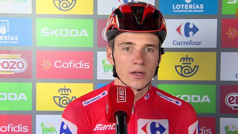 La Vuelta 2022 | Remco Evenepoel: "Es histrico para mi equipo, mi pas y para m" -- Ver ahora