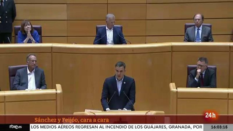 Parlamento - El foco parlamentario - Sánchez y Feijóo, cara a cara en el Senado - 10/09/2022