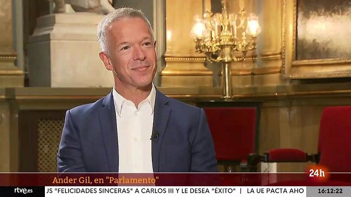 Parlamento - Ander Gil, presidente del Senado