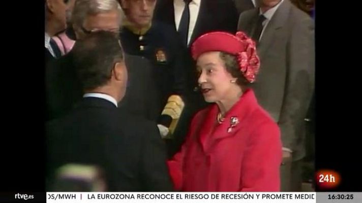 Fallece Isabel II: su paso por nuestro Parlamento