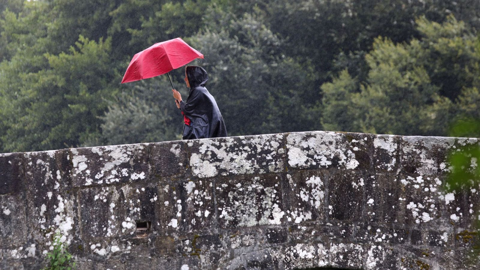 Borrasca deja fuertes lluvias en gran parte de la península