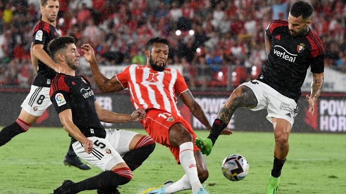 Almería-Osasuna, resumen 5ª jornada de Liga | Primera