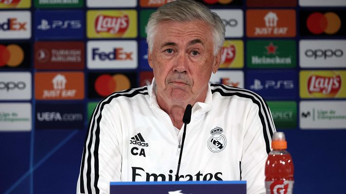 Ancelotti defiende a Vinicius en la previa de la visita del Leipzig