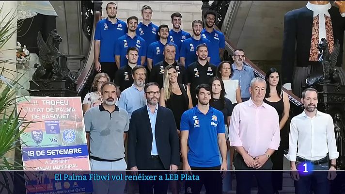 Informatiu Balear - El Palma Fibwi vol renéixer a LEB Plata