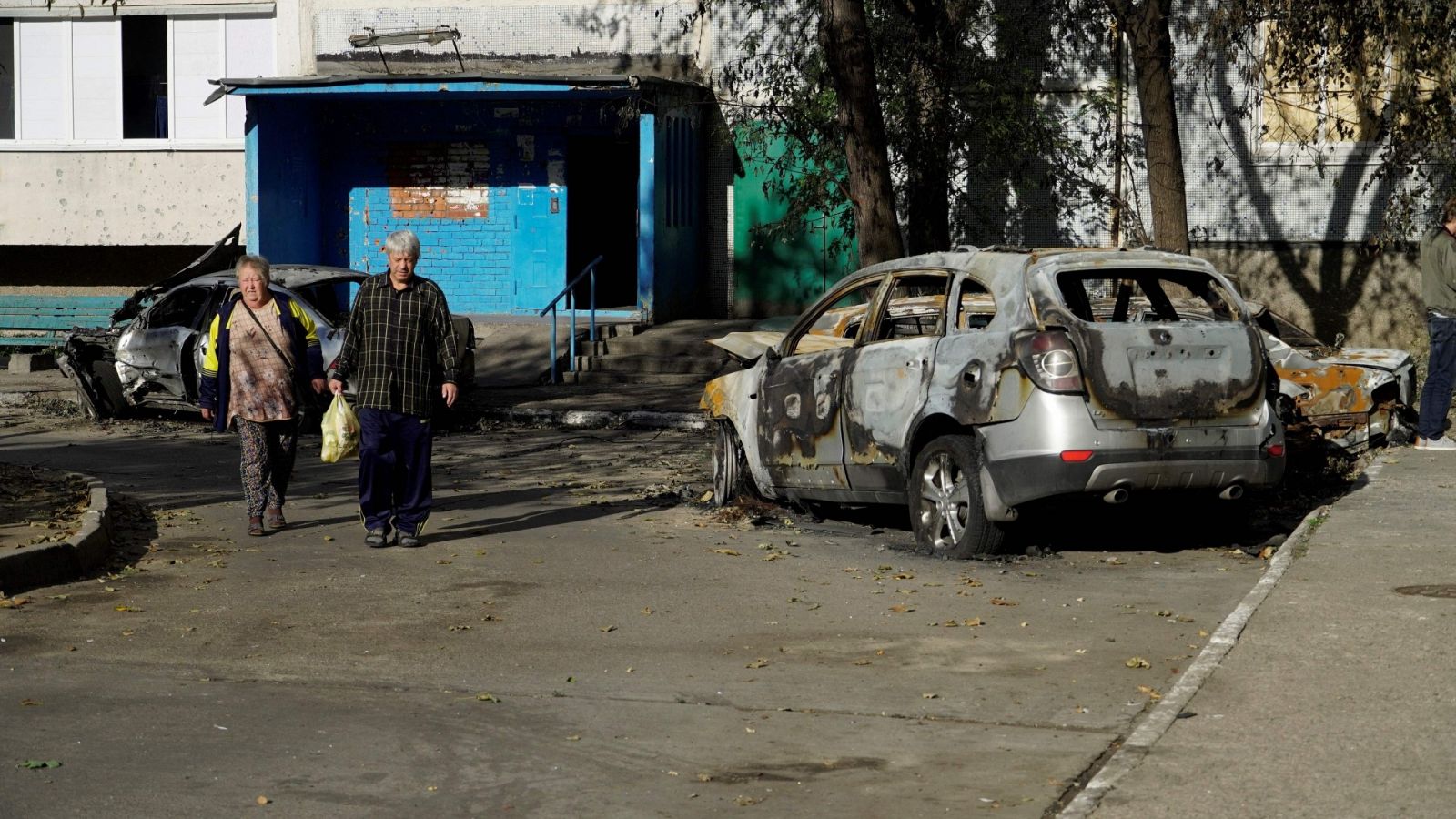 Los vecinos de Zaporiyia: "Es como estar encima de un volcán"