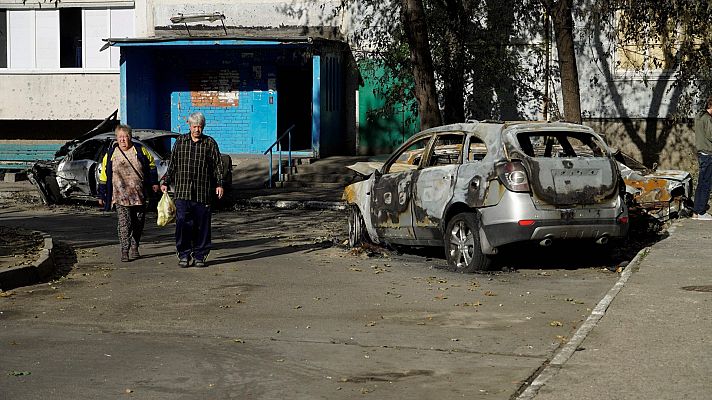 Los vecinos de Zaporiyia, sobre los bombardeos cerca de la central: "Es como estar encima de un volcán"