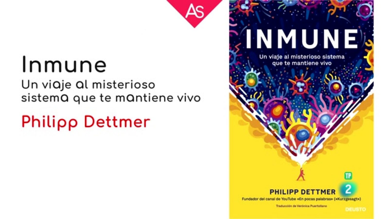 LA AVENTURA DEL SABER - Libro recomendado: 'Inmune'
