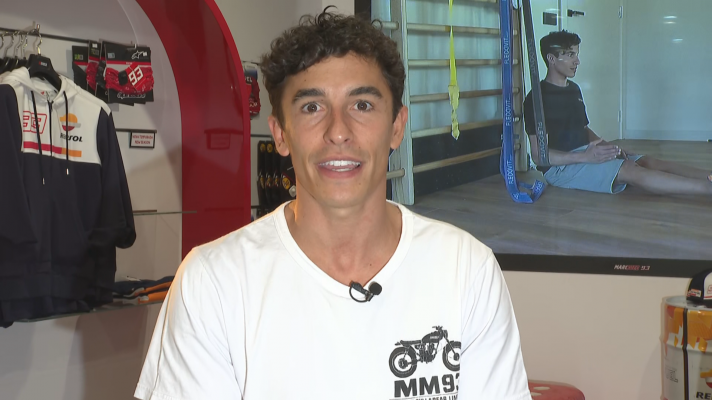 Marc Márquez, a TVE: "Ya estoy pensando en ser competitivo la temporada que viene"