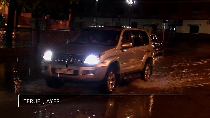 El tiempo - Precipitaciones localmente fuertes y/o persistentes en el sur de Galicia, oeste del sistema Central, norte de Aragón y de Cataluña y extremo sureste peninsular