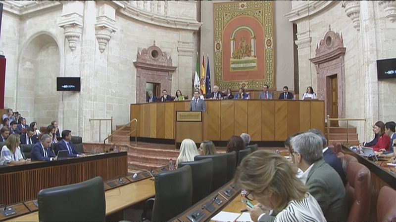 Pleno en el Parlamento de Andalucía - Ver ahora