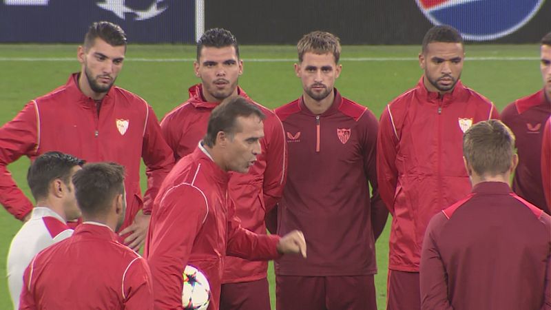 El Sevilla F.C. se mide al Copenhague esta noche - Ver ahora