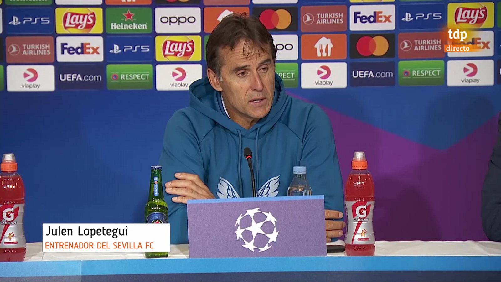 Lopetegui: "Nos vamos tristes, hemos hecho méritos para ganar"