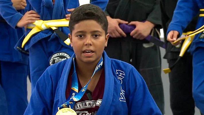 Historia inspiradora: Danilo, campeón de Jiu-jitsu