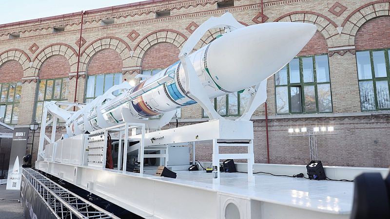 El cohete español 'Miura 1', listo para su lanzamiento tras superar con éxito un ensayo