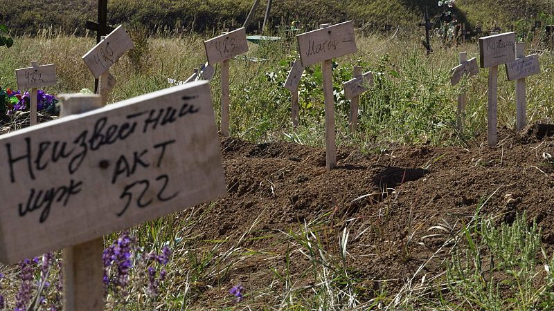 El alto coste en vidas de la contraofensiva en Ucrania