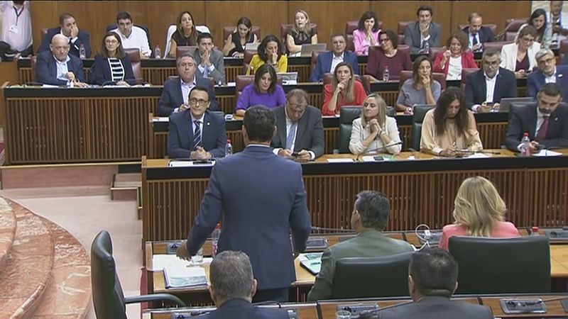 Sesión de control en el Parlamento de Andalucía - Ver ahora