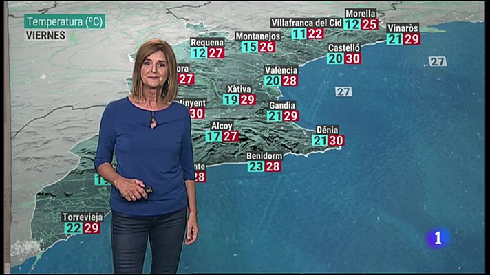 L'informatiu - Comunitat Valenciana - El tiempo en la Comunitat Valenciana - 15/09/22