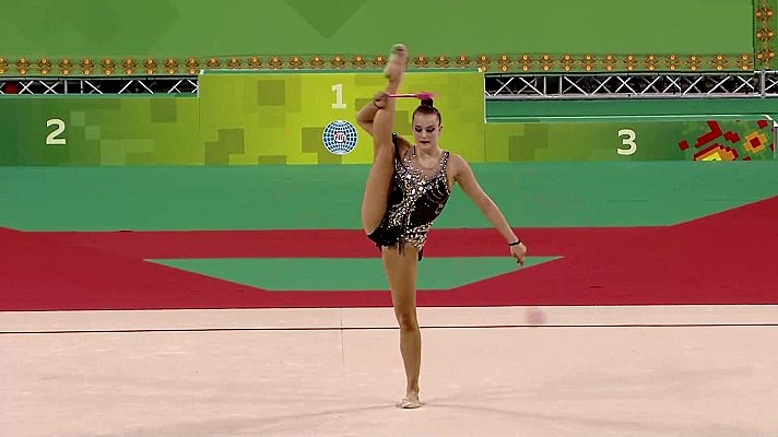 Gimnasia rítmica - Campeonato del Mundo. Final individual Mazas