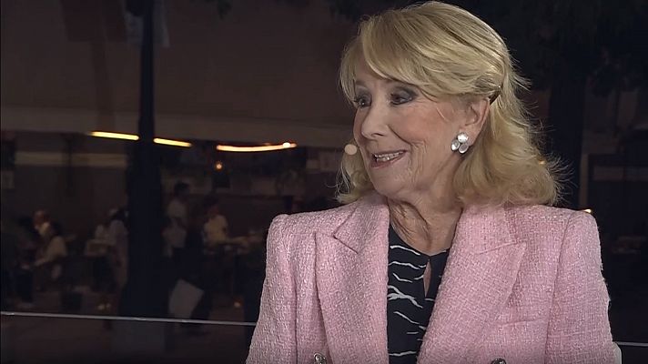 La noche en 24h - Esperanza Aguirre: "Ayuso tiene que presentarse a las elecciones de la Comunidad de Madrid"
