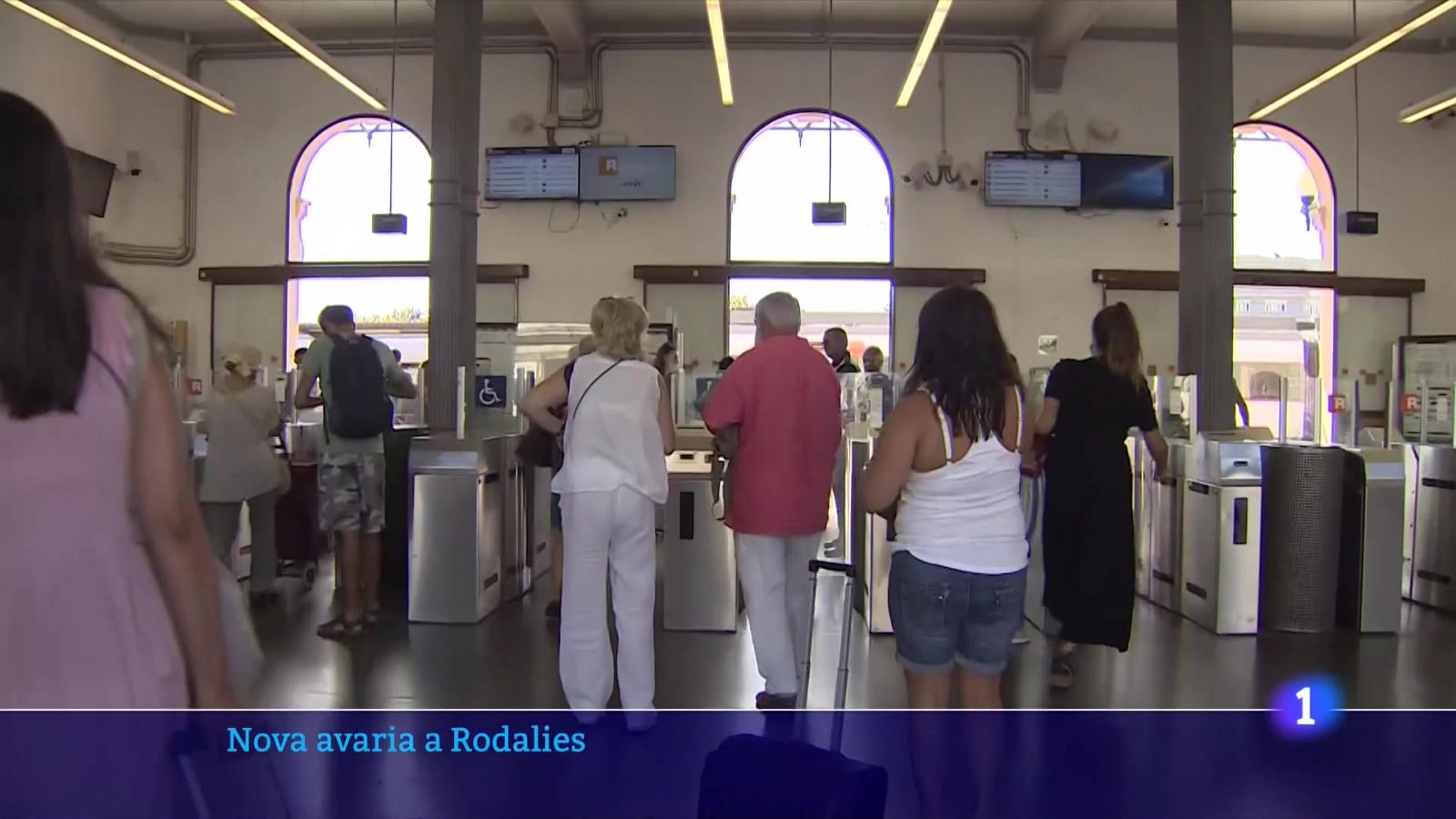 Divendres de retards a Rodalies